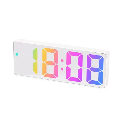 ✔พร้อมส่ง นาฬิกาปลุกดิจิทัล LED อิเล็กทรอนิกส์ ปรับอุณหภูมิได้ ควบคุมด้วยเสียง สําหรับบ้าน ห้องนอน ออฟฟิศ 0725 clock