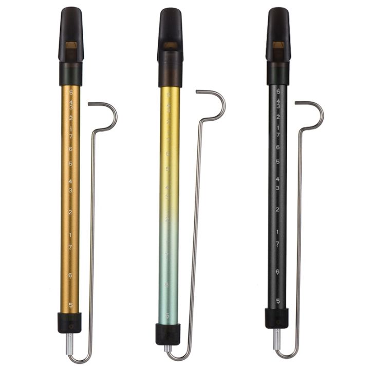 【CSO】-Metal Slide Whistle Scale Sliding Flute with Steel Sliding Rod ...