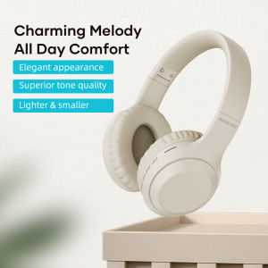 Rock Space O2 Wireless Headphone Bluetooth Foldable Headset with Built-in Microphone Comfortable Fit Long Battery Life