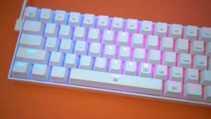 Redragon K630 Dragonborn Hot Swappable 60% Wired Vibrant RGB LED USB Gaming 61 Keys Compact Mechanical Keyboard Pro Software Cus2026