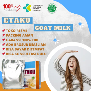 Susu Peninggi Badan Remaja Dewasa Anak Usia 12 17 18 25 Tahun Keatas BPOM Vitamin High Calcium Obat Peninggi Ori Penambah Tinggi - Etaku Goat Milk