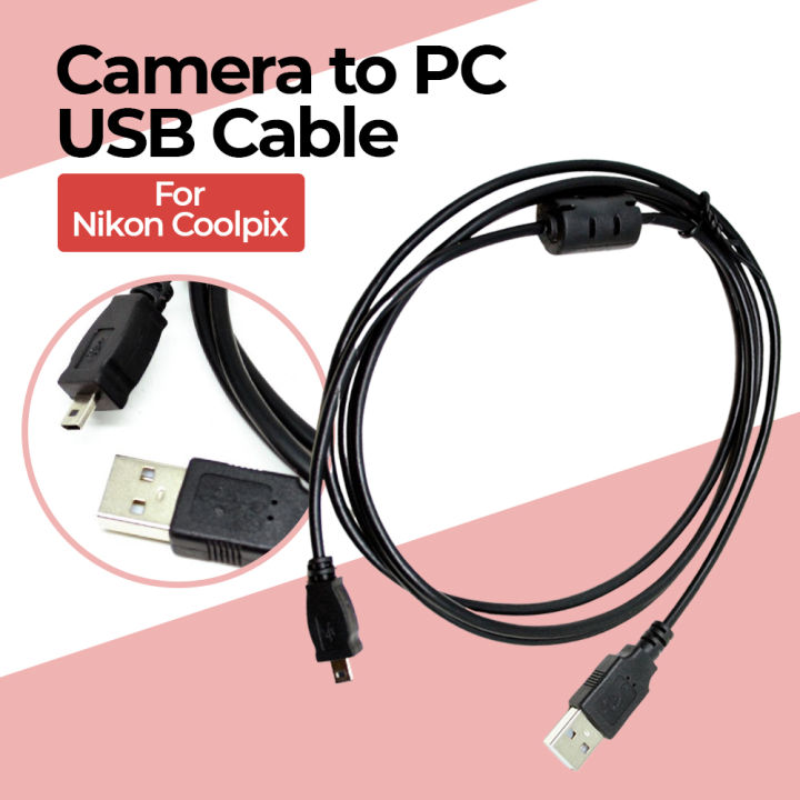 Usb Cable Nikon D3200 Connect To Phone Pin Mini USB Data Cable For