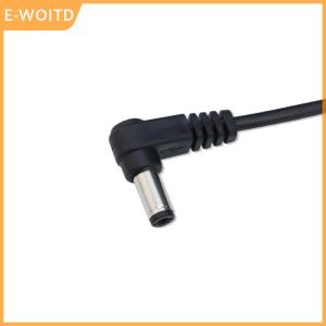 【E-WOITD】 1 3PCS DIY Accessories DC 5.5 X 2.1mm Cable Male To Female Adapter Right Angle 90 Degree Charging Cable