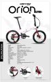 Orion by United Bike 20" Folding Bicycle 22 speed. 