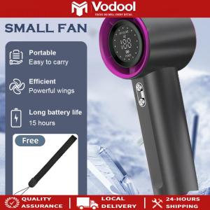 Portable Turbo Fan 100 Speeds Mini Personal Fan USB Rechargeable for Home Office