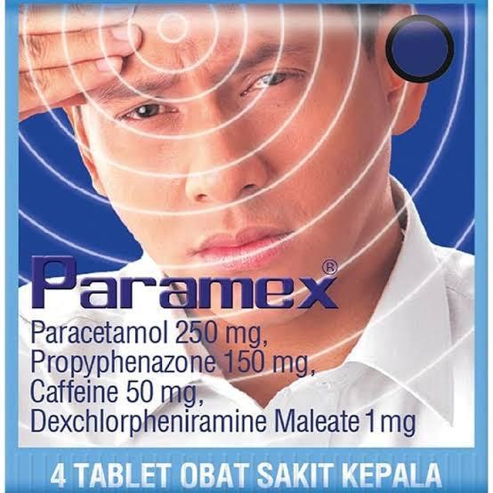 RH-OBAT PARAMEX, OBAT NYERI, OBAT SAKIT KEPALA, OBAT SAKIT GIGI, AMPUH