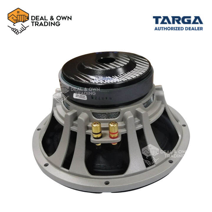 Targa 10 hot sale inch subwoofer