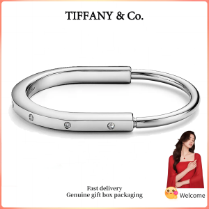 (New) Womens Fashion Bracelet s925 sterling silver Lock Series  Diamonds Bracelet  Valentines Day holiday gifts