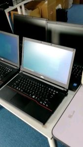 LAPTOP BAJET FUJITSU A574/A553 INTEL CELERON GOOD CONDITION