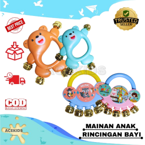 Mainan Anak Krincingan BayI Anak Mini Musikal Edukasi Acekids