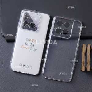 Case Xiaomi 14 Xiaomi 14T Xiaomi 14T Pro Premium Softcase Clear 2.0mm Case Bening Xiaomi 14 Xiaomi 14T Xiaomi 14T Pro
