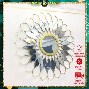 Gương treo tường nghệ thuật decor trang trí nhà ở D1 Home  kiểu dáng sang trọng hiện đại mã G78