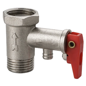 Commercial Grade Brass Safety Valves Heavy Duty Construction Universal Water Heater Check Valves for Water Heaters