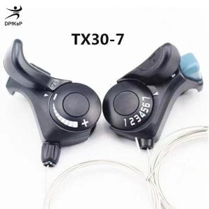 DP👓🧤🎾 Bộ chuyển số tay 7 tốc độ 21 tốc độ xoay ngón tay xe đạp leo núi phụ kiện TX30-7 xoay ngón tay