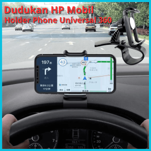 YOACHEY Dudukan HP Mobil Dashboard Car Holder Phone Universal 360 - HUD36 / Dudukan Smartphone Di Ac Dashboard Mobil Multifungsi / Stand Hp Mobil Bahan Kuat