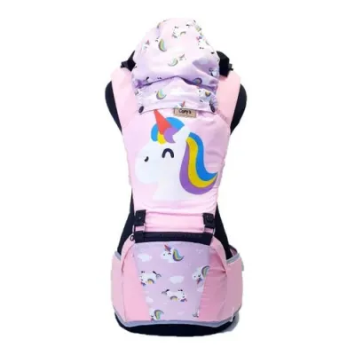 Gendongan Hipseat 6 Posisi New Animal Series / Hipseat Berat max 20 kg / Flower Carts - Baby Animal Safari - Hamster