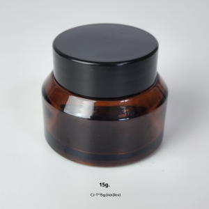 กระปุกครีมสีชา กระปุกครีมแก้ว กระปุกเปล่า กระปุกใส่ครีม กระปุกใส่ครีมฝาเกลียว บรรจุภัณฑ์เครื่องสำอาง กระปุกครีมเหมาะสำหรับ ใส่ครีม โลชั่น ผงชา เกล็ดสี เจล ลิปบาล์ม บรรจุสารเหลว กระปุกครีมทำแบรนด์