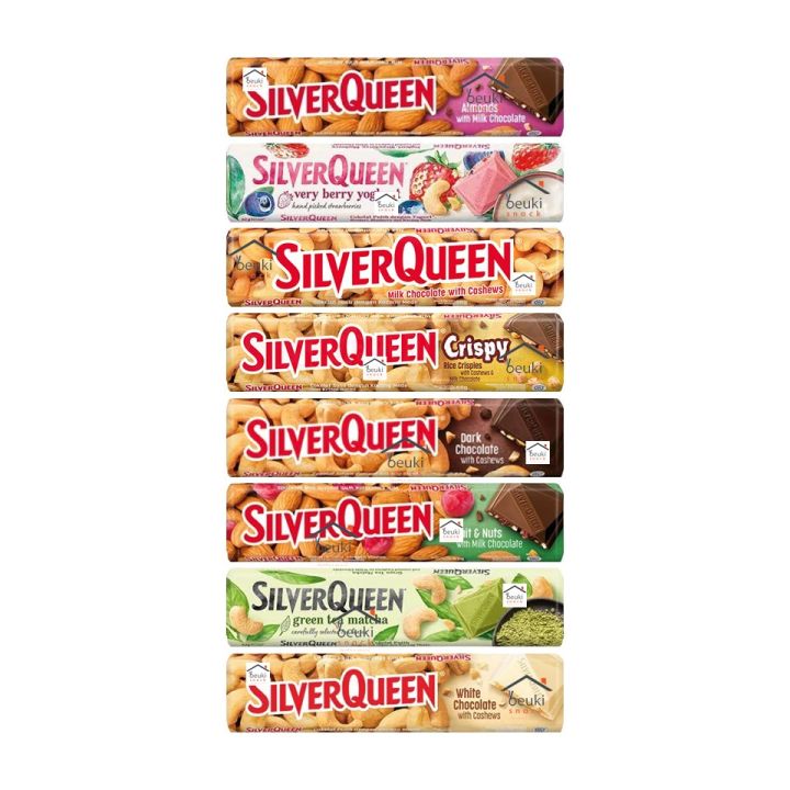 Silver Queen Chocolate Bar Berbagai Varian Pilih Rasa | Lazada Indonesia