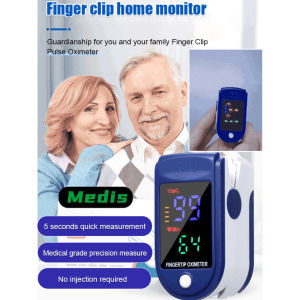【Finger Clip Home Monitor】Finger clip heart rate monitor oximeter Finger oximeter Pulse oximeter