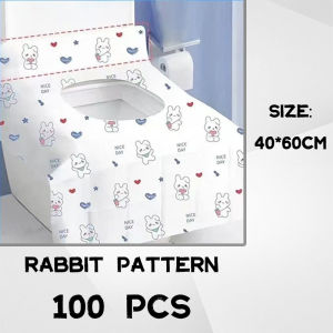 40*60cm Disposable Toilet Seat Covers 100 pcs Waterproof Travel Toilet Seat Covers for Public Restroom