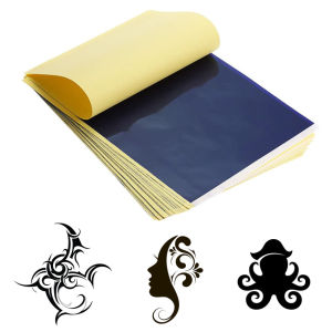 ร้านไทย ! กระดาษลอกลายSpirit ลอกลายติดดี ราคาพิเศษ สำหรับช่างสัก คุณภาพสูง ลอกลายติดดี 50pcs tattoo thermal tracing paper A4 11.7" X 8.3" tattoo printing paper for tattoos/Tattoo transfer gel for tattoos.