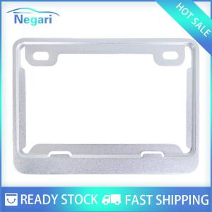 NG Motor✨ COD ✨ Car Motorcycle License Plate Frames Universal Aluminum License Plate Holder License Plate Holders Frame