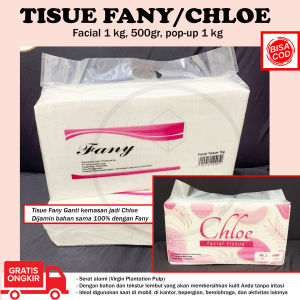 Chloe/fany tisu promo 1000 gram 1kg tissue murah tissu wajah muka lembut facial ekonomis hemat tisue kualitas nice baik untuk make up dan kecantikan