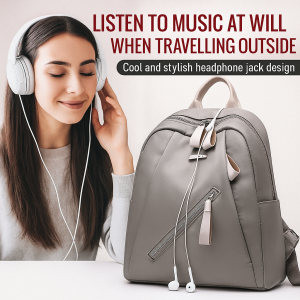 Backpack Force Reinforcement School Bag Oxford Cloth Lightweight Anti-abrasion Soft and Wear-resistant