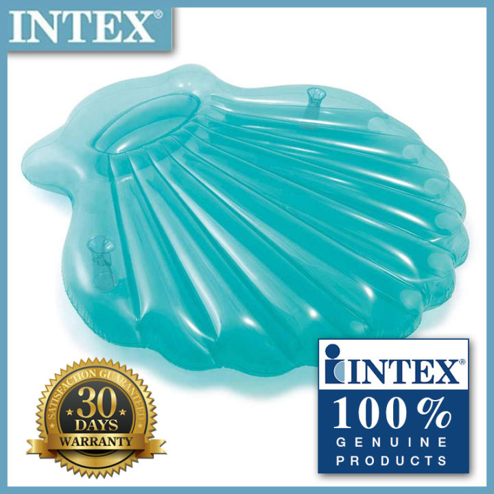 Inflatable Seashell Intex Intex 57255 Giant Seashell Island | Lazada PH