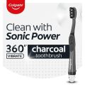 colgate®360 charcoal sonic powered toothtoothbrush, soft colgate rechargeable charcoal toothbrush. 