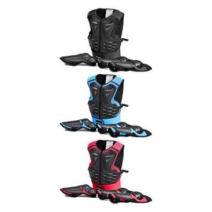 Kids Armor Vest Motorcycle ATV Dirt Bike Chest Spine Knee Elbow Pads for Boys Girls 4-14 Years Old Skate Skiing Roller