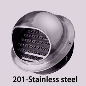 304 stainless steel vent cap kitchen exhaust fan range hood exhaust wall air vent Anti-rain rodent Air Vent Cover