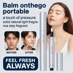 Solid Press Perfume Pen Mini Portable Solid Perfume Balm For Men And Women Perfume Sweet And Lasting Fragrance