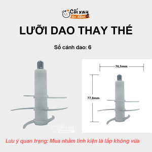 Phụ kiện thay thế tương thích máy xay Royalstar RS-JR2067 dung tích 300mL