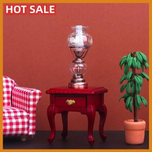 🔥🔥🔥dingdaocunz 1:12 Dollhouse Miniature LED Light Candlestick Lamp Desk Lamp Home Lighting Model Furniture Decor Toy Doll House Accessories