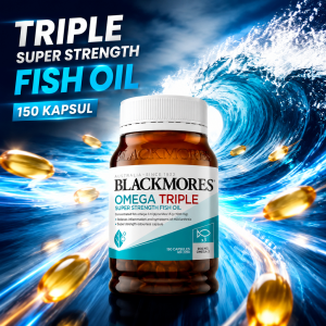 Blackmores Omega Triple Concentrated Fish Oil 150 Capsules