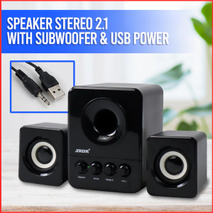 MEGA SADA Speaker Aktif laptop komputer hp Stereo 2.1 with Subwoofer & USB Power super full bass .