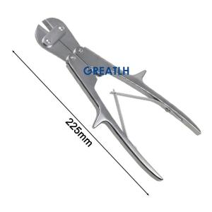 GREATLH 1pc Kirschner Wire Cutter Pin Cutter Stainless Orthopedic Scissors Orthopedic Surgical Instrument pet