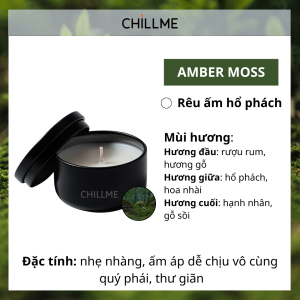 Nến thơm mini cao cấp chillme sáp đậu nành khử mùi phòng decor trang trí nhà cửa và quà tặng