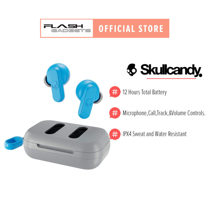 Skullcandy wireless discount earbuds volume control