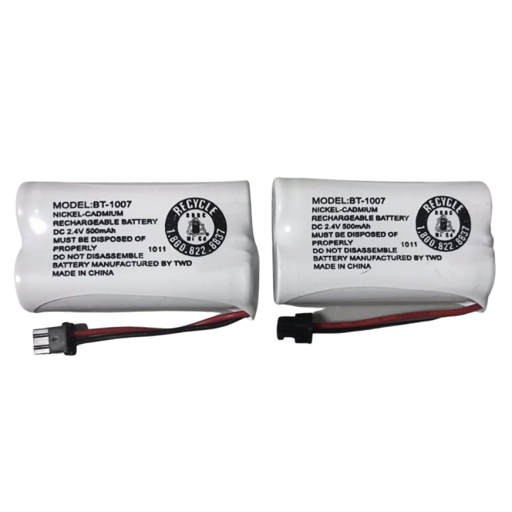 Uniden Rechargeable Battery BT1007, Nickle Cadmium, 2.4V / 500mAh, 2 ...