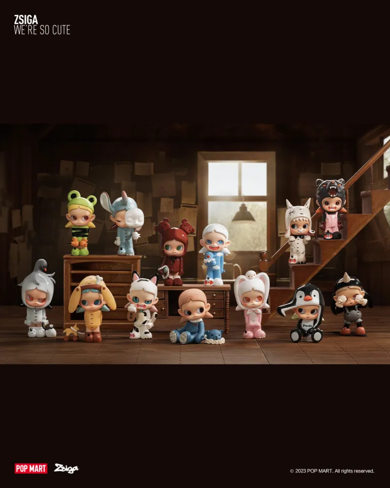 POPMART ZSIGA We're So Cute シリーズ Zsiga We're So Cute Series Figures - Blind Box - POP MART