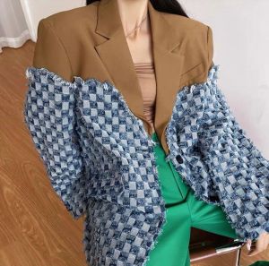 BLAZER BANGKOK NABILA MIX JEANS PREMIUM / BLAZER KOREA / BLAZER KANTOR