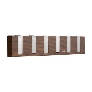 COUPLECOL Phím đàn piano Móc treo áo khoác quần áo Gắn tường 6 móc Móc quần áo sau cửa Sáng Tạo Trong suốt Khăn móc áo choàng Phụ kiện phòng tắm