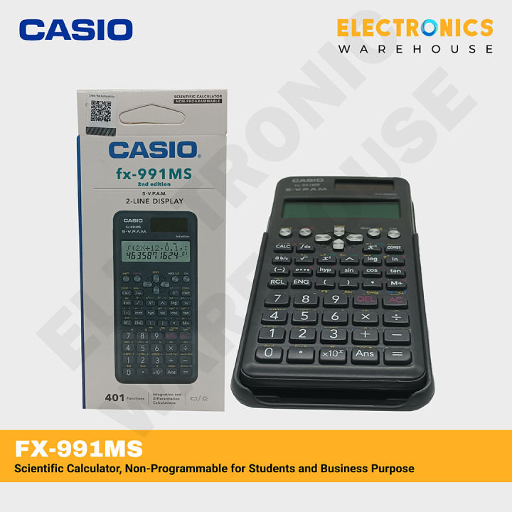 Fx 991ms How To Set Scientific Calculator CASIO FX-991MS