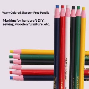 JJT Professional Drawing Chalk Marker for Clothing Design No Sharpening Needed Easy to Use and Erasable