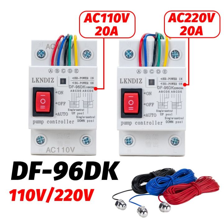 DF-96DK 110V/220V 20A Automatic Water Level Controller Pump Control ...