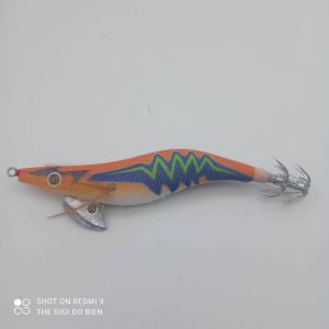 Tôm giả 3.5 3.0 2.5  có dạ quang phát sáng có bi bên trong câu mực loại vải dạ quang thu hút mực hiệu quả nhất