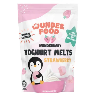 WUNDERBABY Yogurt Melts - Great Toddler Snack - Melts In The Mouth