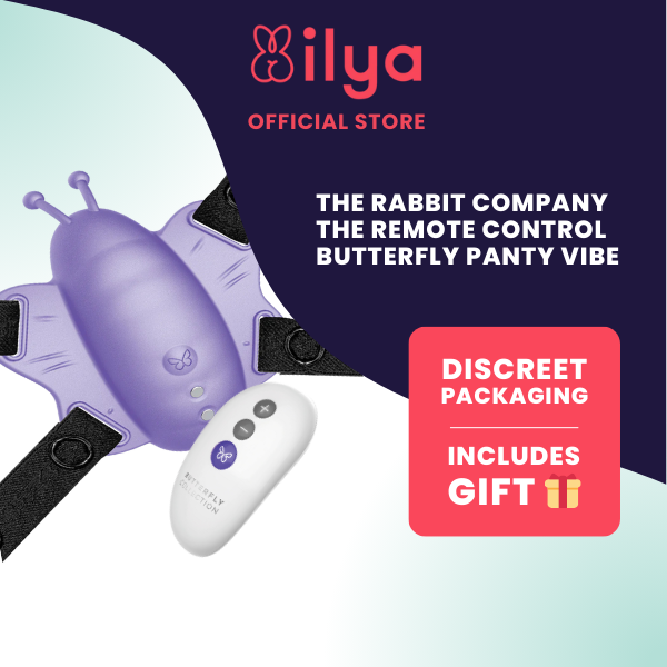 The Rabbit Company Remote Control Butterfly Panty Vibe (Panty Vibrator)  Waterproof Silicone Vibrator Multi-Speed Vibration Patterns  Usb-Rechargeable Harness 30 Feet Remote Control Range - Lazada | Lazada PH